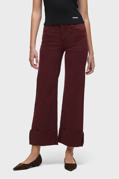 Rosie Cuffed Wide Leg | Hudson Jeans