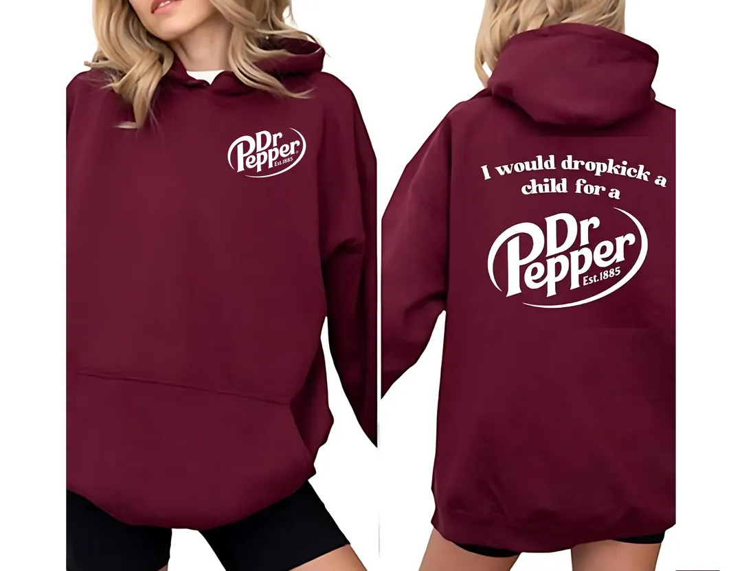 I Would Dropkick A Child for A Pepper Can, Dr. Baby Pink Shirt, Soda Lover Sweatshirt, Dr Pepper ... | Etsy (US)