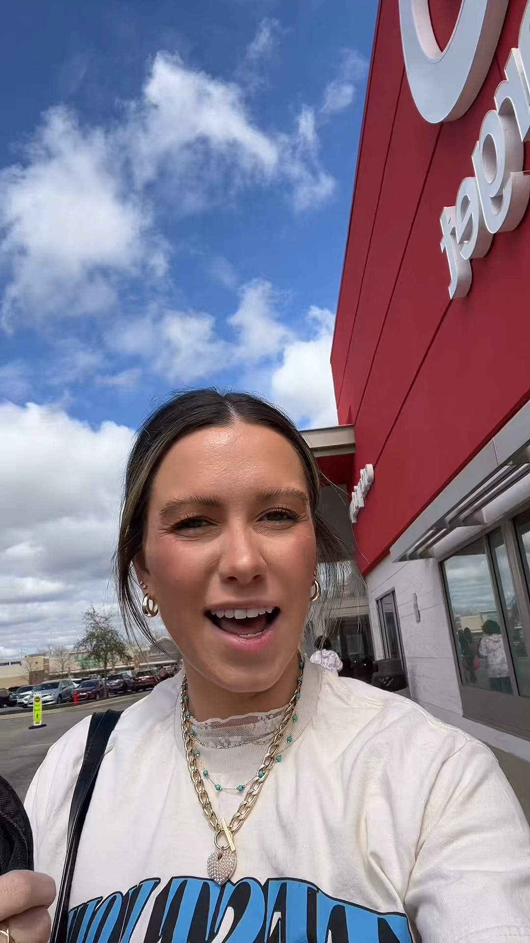 Spring target haul with a splash of chaos. The camo pants aren’t available online yet but my store was fully stocked 

#LTKstyletip #LTKfindsunder50 #LTKVideo