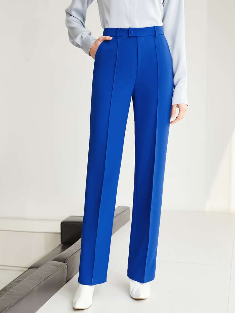 MOTF PREMIUM TAILORED STRAIGHT LEG SUIT PANTS | SHEIN