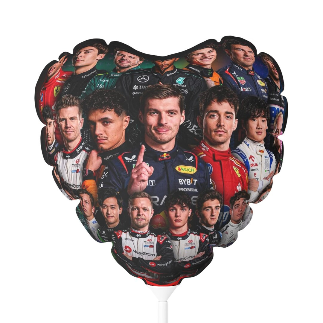 Balloon, Formula 1 Balloons, Round and Heart-shaped, 11", Party Decor, Racing Theme Birthday, Che... | Etsy (Global)