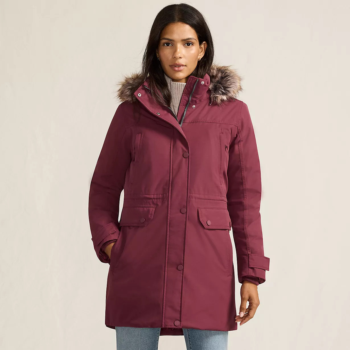 Women's Expedition Down Waterproof Winter Parka | Lands' End (US)