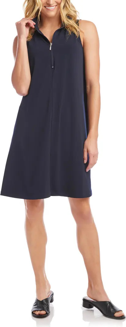 Travel Half Zip Shift Dress | Nordstrom