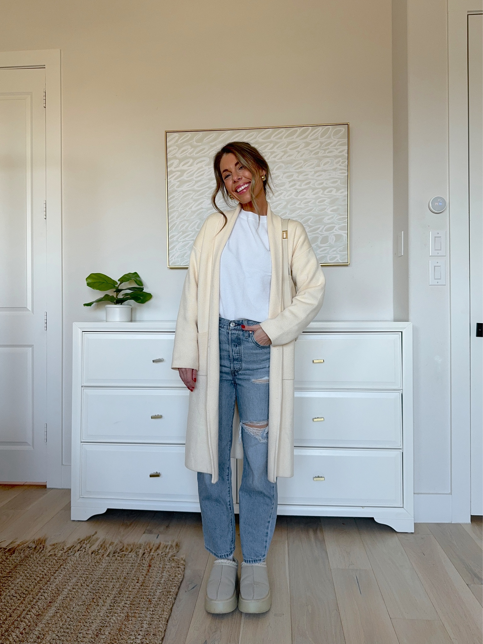 Love this knit waffle top on clearance (s/m) and Amazon coatigan! 


#LTKSeasonal #LTKstyletip #LTKsalealert