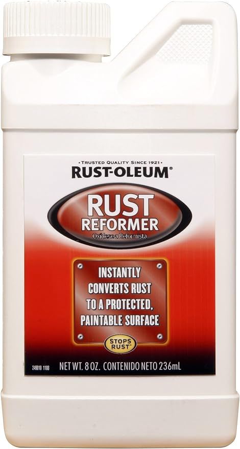 Rust-Oleum 248659 Rust Reformer Brush On, 8 oz, Black | Amazon (US)
