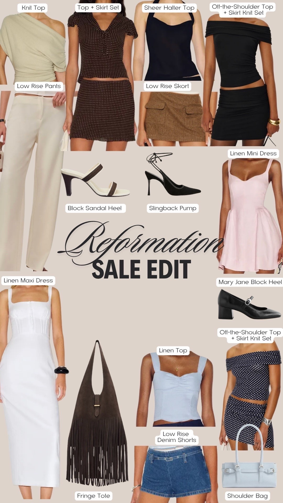 Reformation favorites that are on sale!

#LTKgrwm #LTKdayinmylife #LTKootd