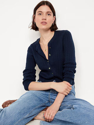 SoSoft Cropped Cardigan Sweater | Old Navy (US)