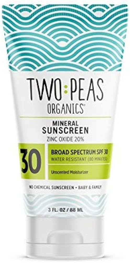All Natural Organic SPF 30 Sunscreen Lotion - Coral Reef Safe - Baby, Kid & Family Friendly - Che... | Amazon (US)