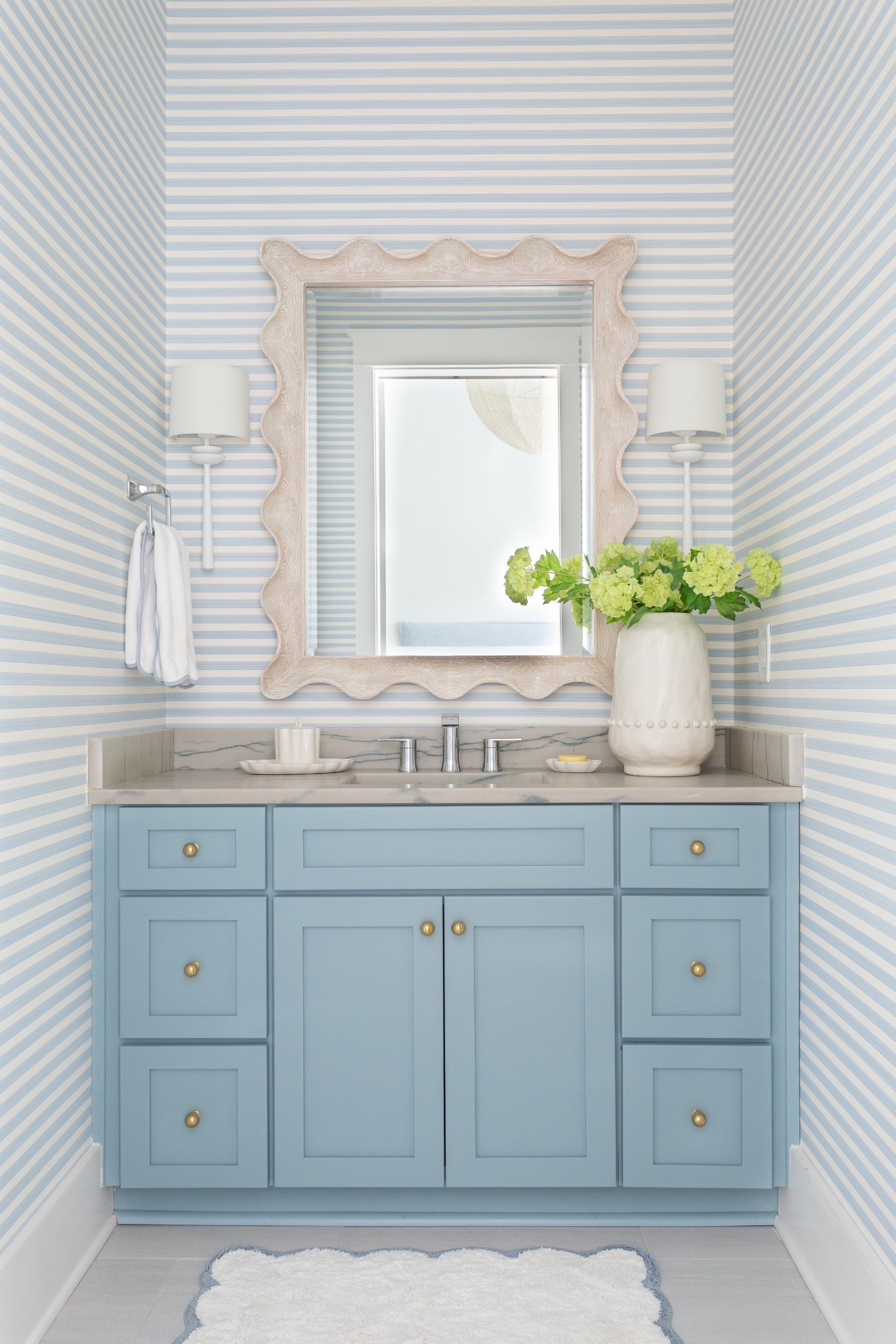 I’m basically going to start calling this our Anthro bathroom since nearly everything in the space is from there 😝 I have a custom code, SARAHS20, that takes 20% off a $100+ regular priced order for home, fashion, beauty, accessories and so much more! It works on this hobnail vase as well as tons of other items around our home. Enjoy the rest of your weekend! 🩵

#LTKHome #LTKFindsUnder100 #LTKSaleAlert