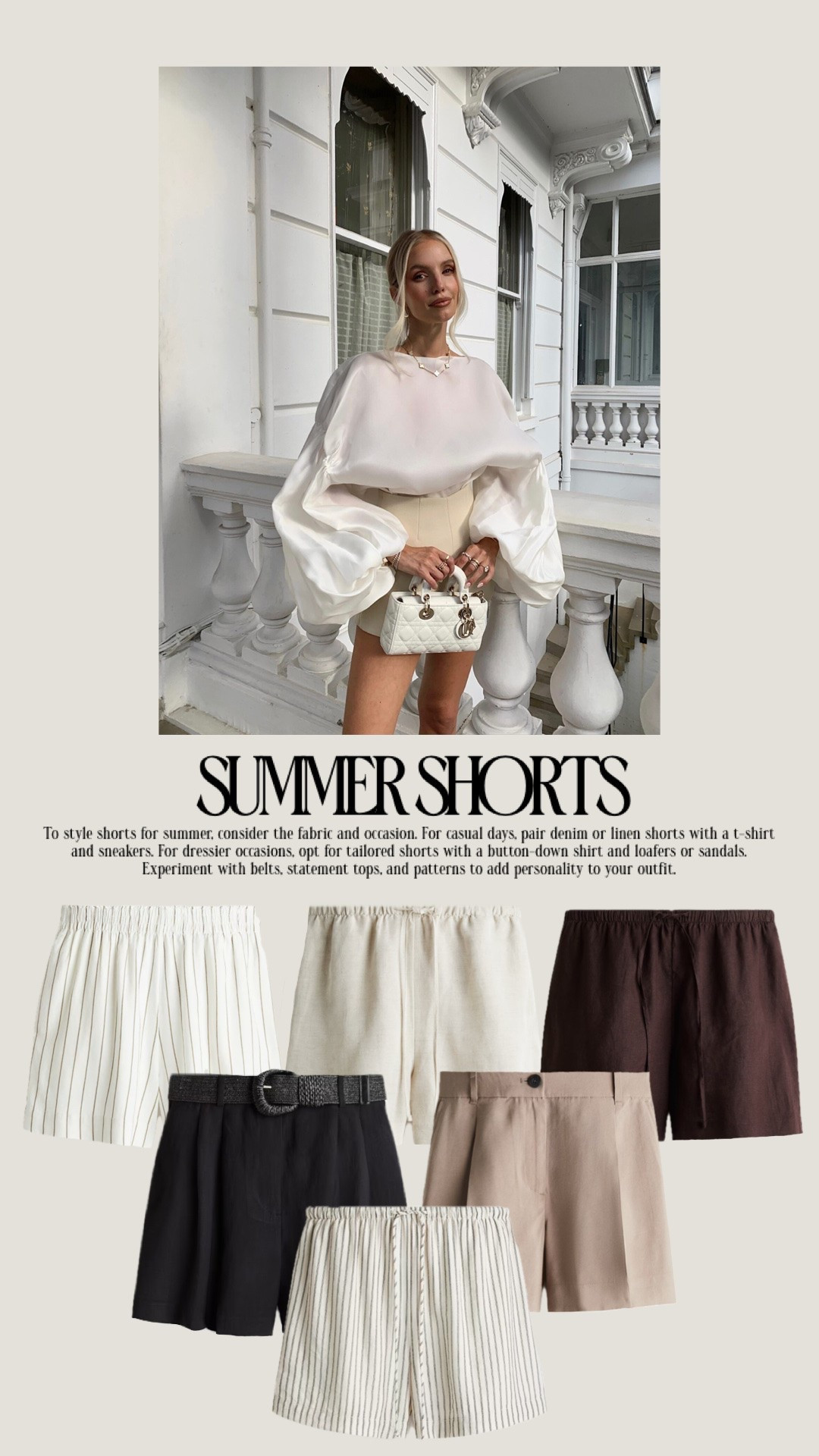 Summer shorts 🤍 From linen to denim 

#shorts #denim #bermudashorts #linen #dressy #workwear

#LTKgrwm #LTKootd #LTKWorkwear
