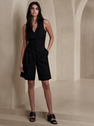 Lido Italian Wool Bermuda Shorts | Banana Republic (US)