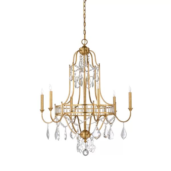 Buckhead 6-Light Candle Style Classic / Traditional Chandelier | Wayfair North America