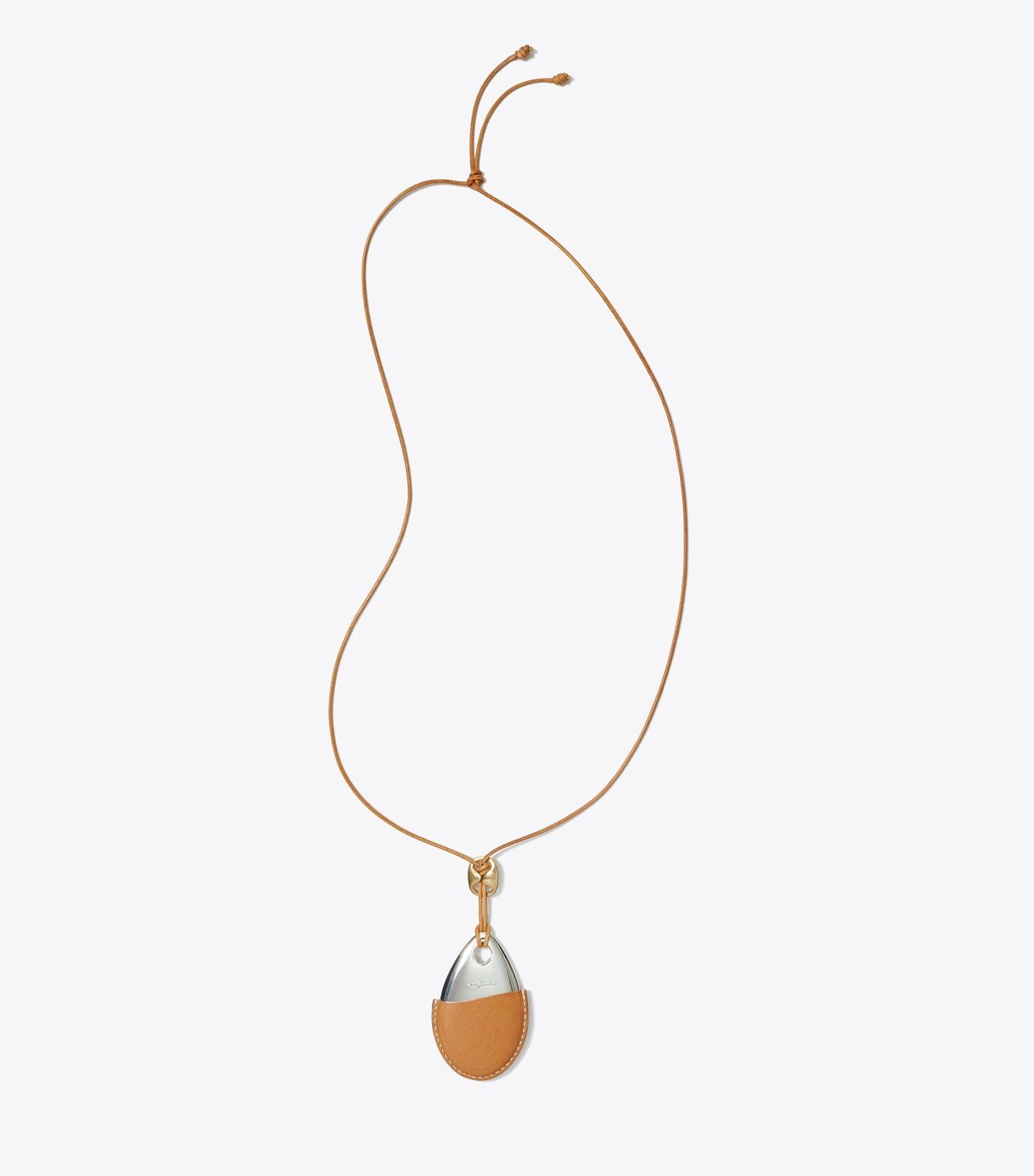 LEATHER PENDANT NECKLACE | Tory Burch (US)