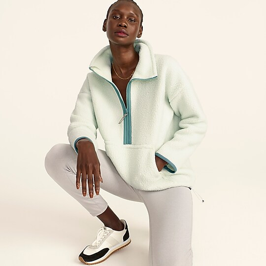 Polartec® fleece half-zip pullover | J. Crew US