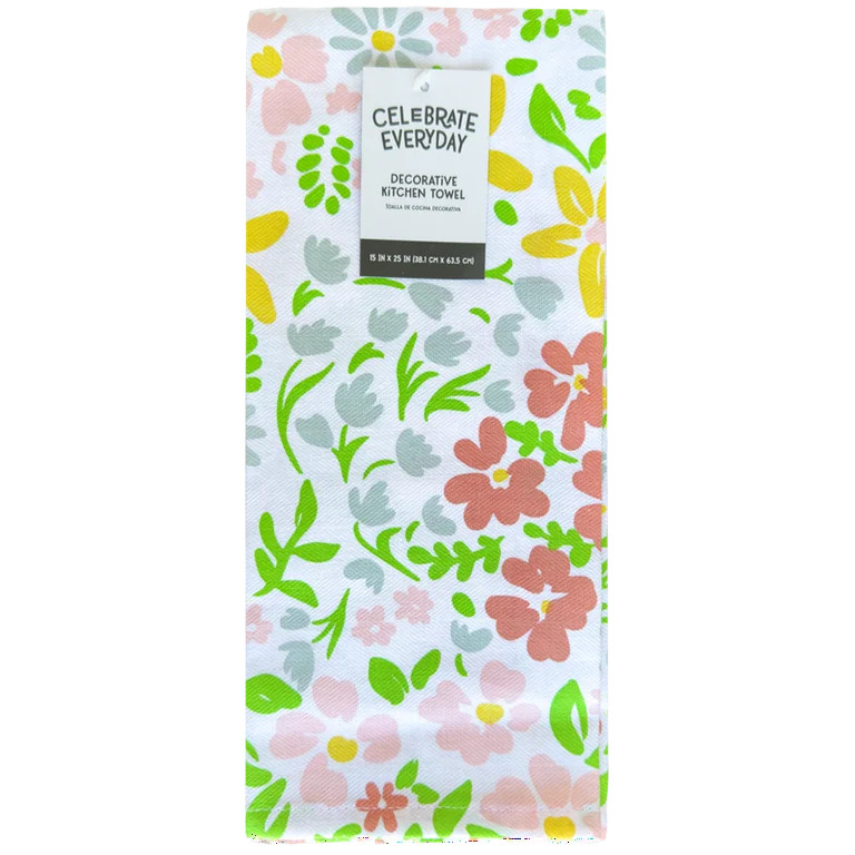 Floral Decorative Kitchen Towel | Walmart (US)