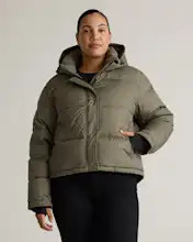 Responsible Down Cropped Puffer Jacket | Quince