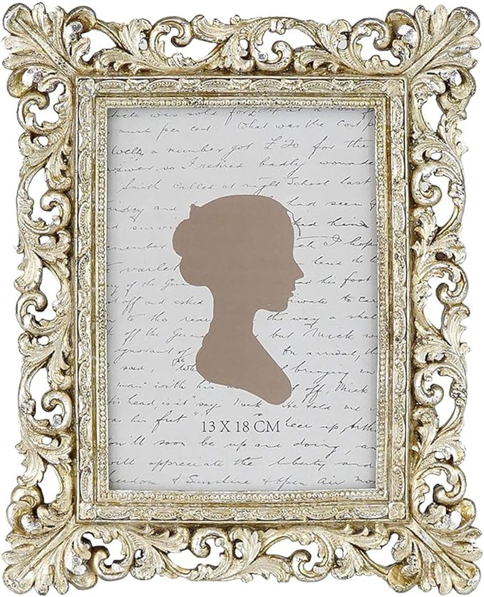 Sunlit Vintage Picture Frame 5x7 Inch, Luxury Antique Photo Frames with Glass Front, Photo Displa... | Amazon (US)