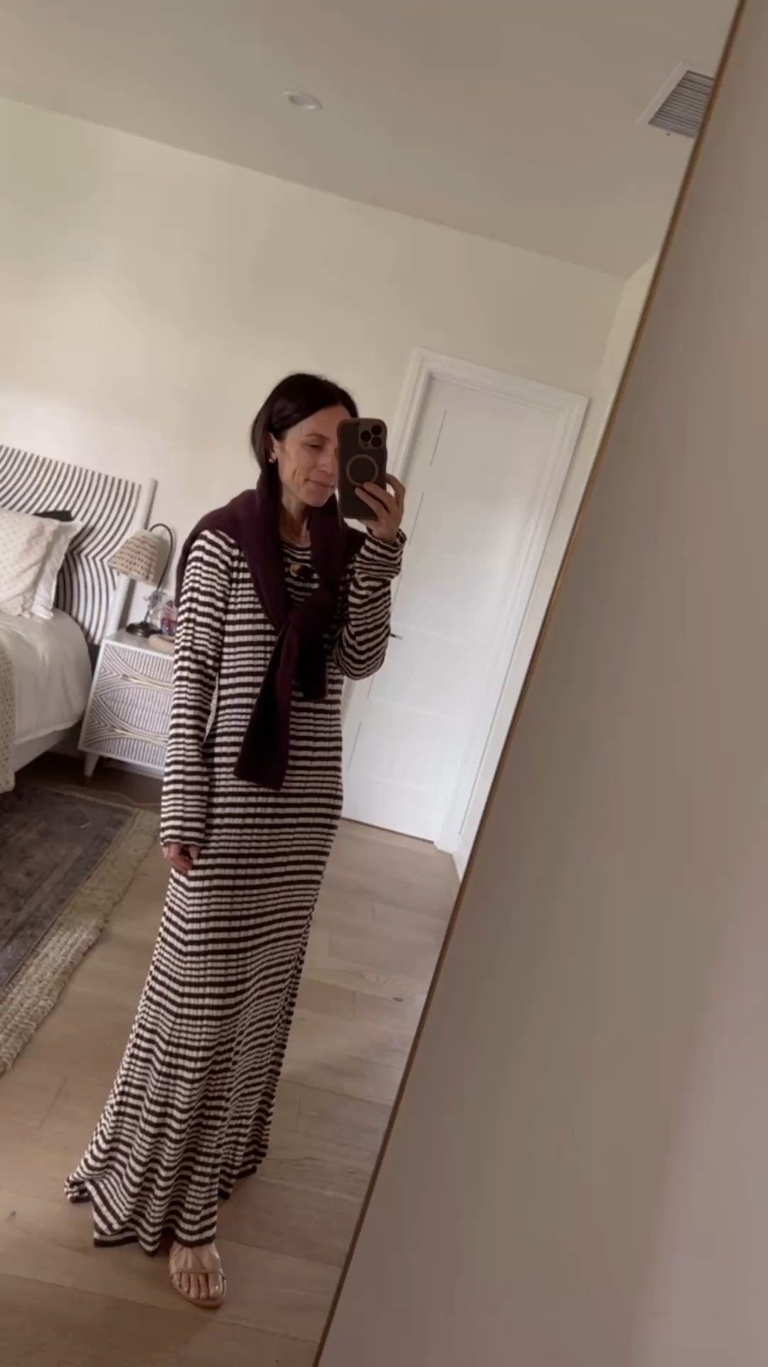 love this chocolate brown linen blend dress from @zsupply for the spring season ahead. So versatile and easy to dress up or down. Would be perfect on a spring break trip as well. Runs true to size and is short gal friendly. #ad

#LTKOver40 #LTKPetite