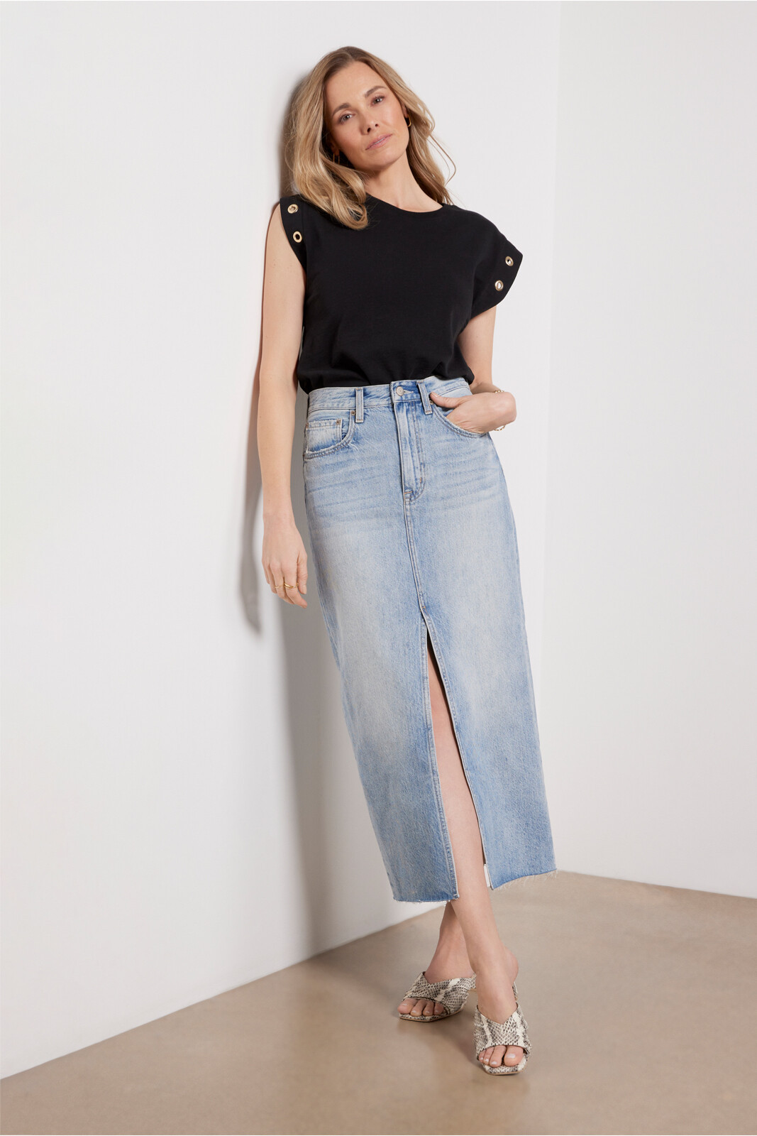 Alice Midi Skirt | Evereve