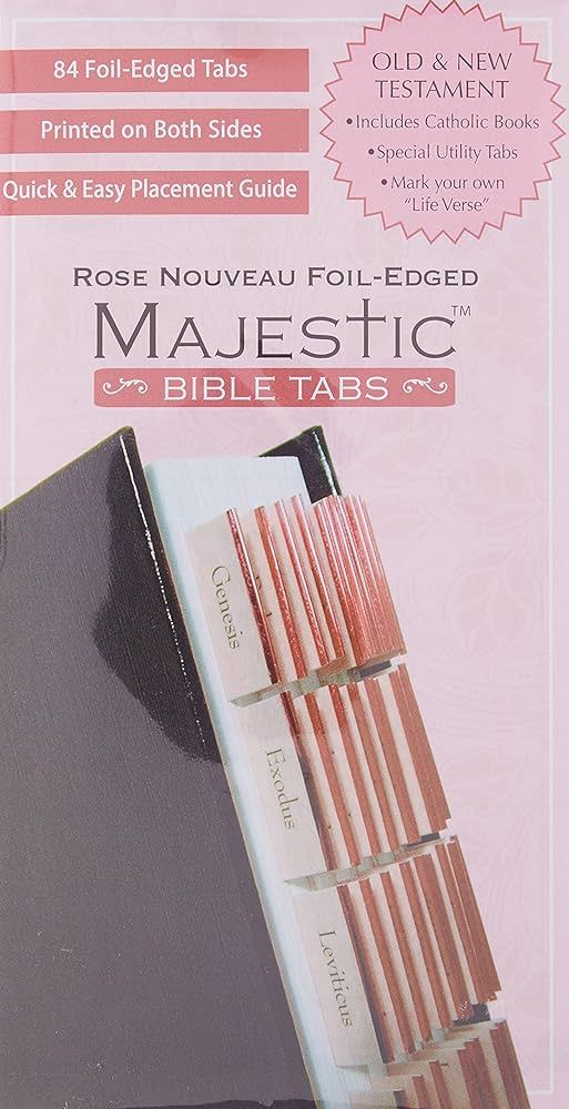 Majestic Rose Nouveau Bible Tabs (Majestic™ Bible) | Amazon (US)