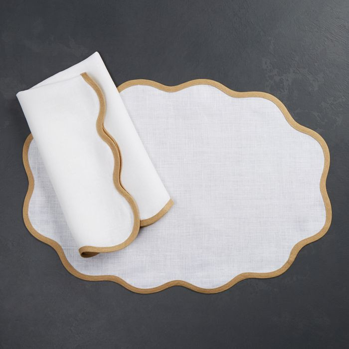 Matouk Scalloped Table Linens Home - Bloomingdale's | Bloomingdale's (US)