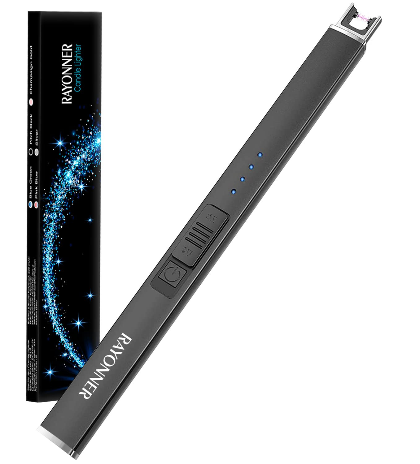 RAYONNER Electric Candle Lighter Rechargeable USB Lighter Arc Lighter | Amazon (US)