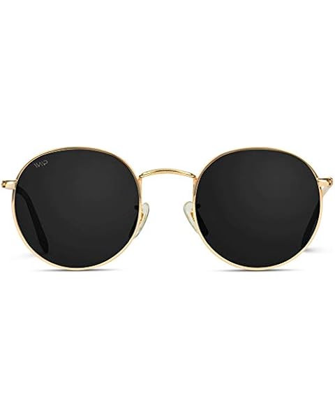 SOJOS Small Round Polarized Sunglasses for Women Men Classic Vintage Retro Shades UV400 | Amazon (US)