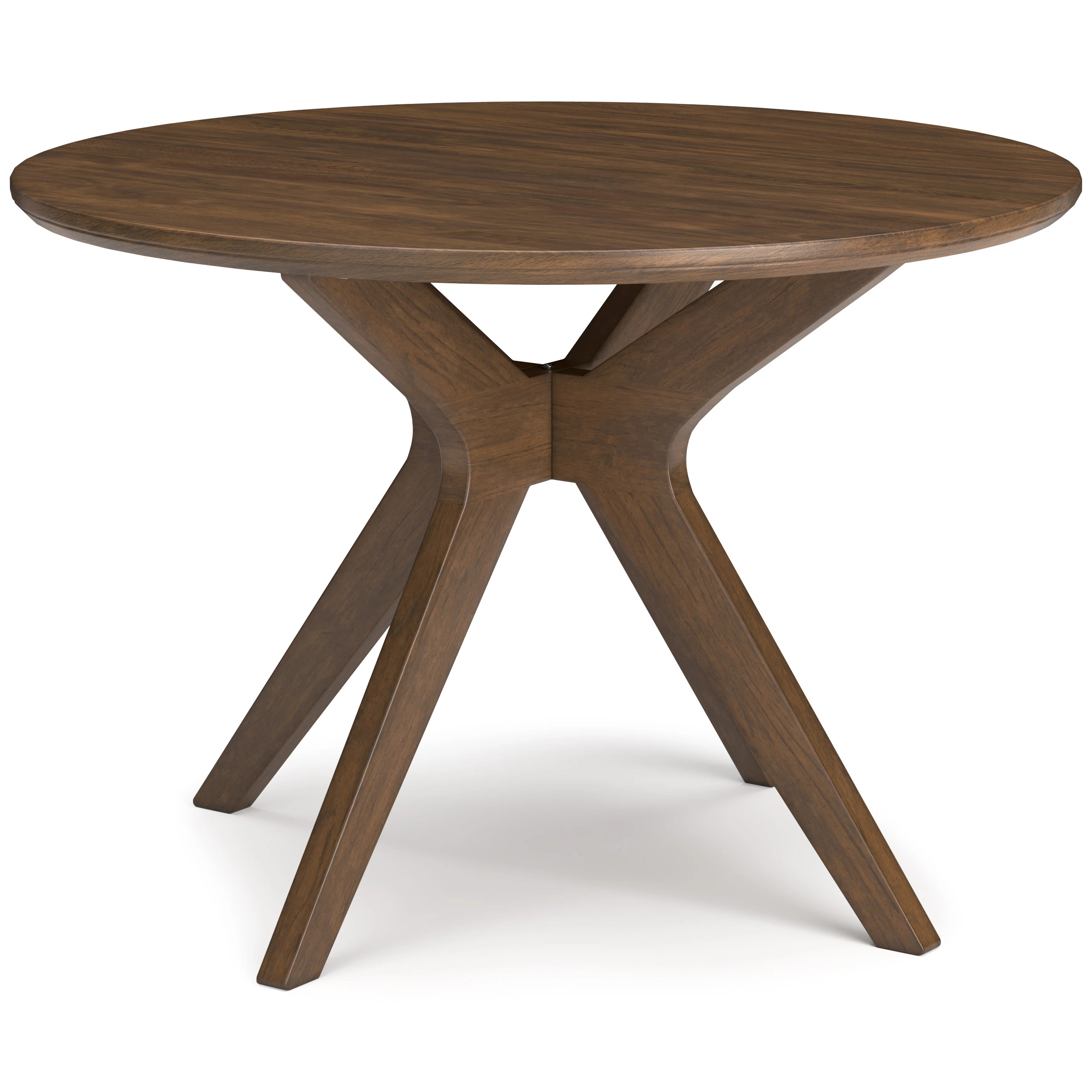 Goodall Round Solid Wood Base Dining Table | Wayfair North America