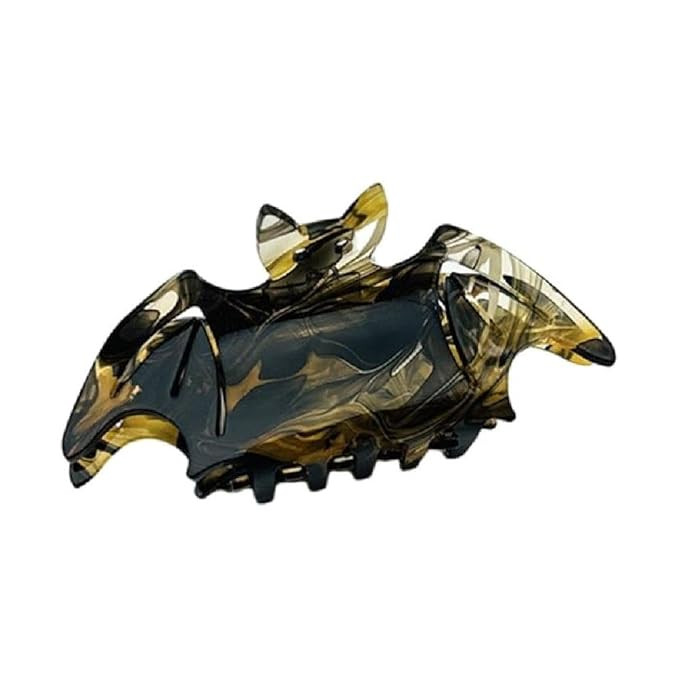 Halloween Style Bat Shape Woman Teens Ponytail Hair Claw Delicate Hair Clip Anti-slip Taking Phot... | Amazon (US)