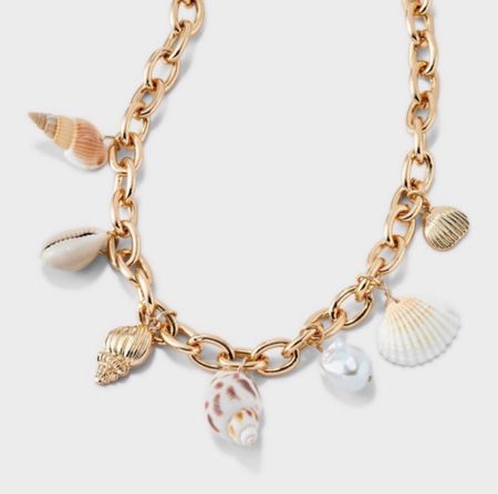 Shell charm necklace so similar to the one I got from TJ Maxx 

#LTKfindsunder50 #LTKfindsunder100 #LTKstyletip