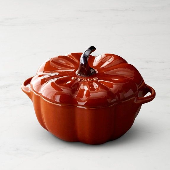 Staub Stoneware Pumpkin Cocotte | Williams-Sonoma