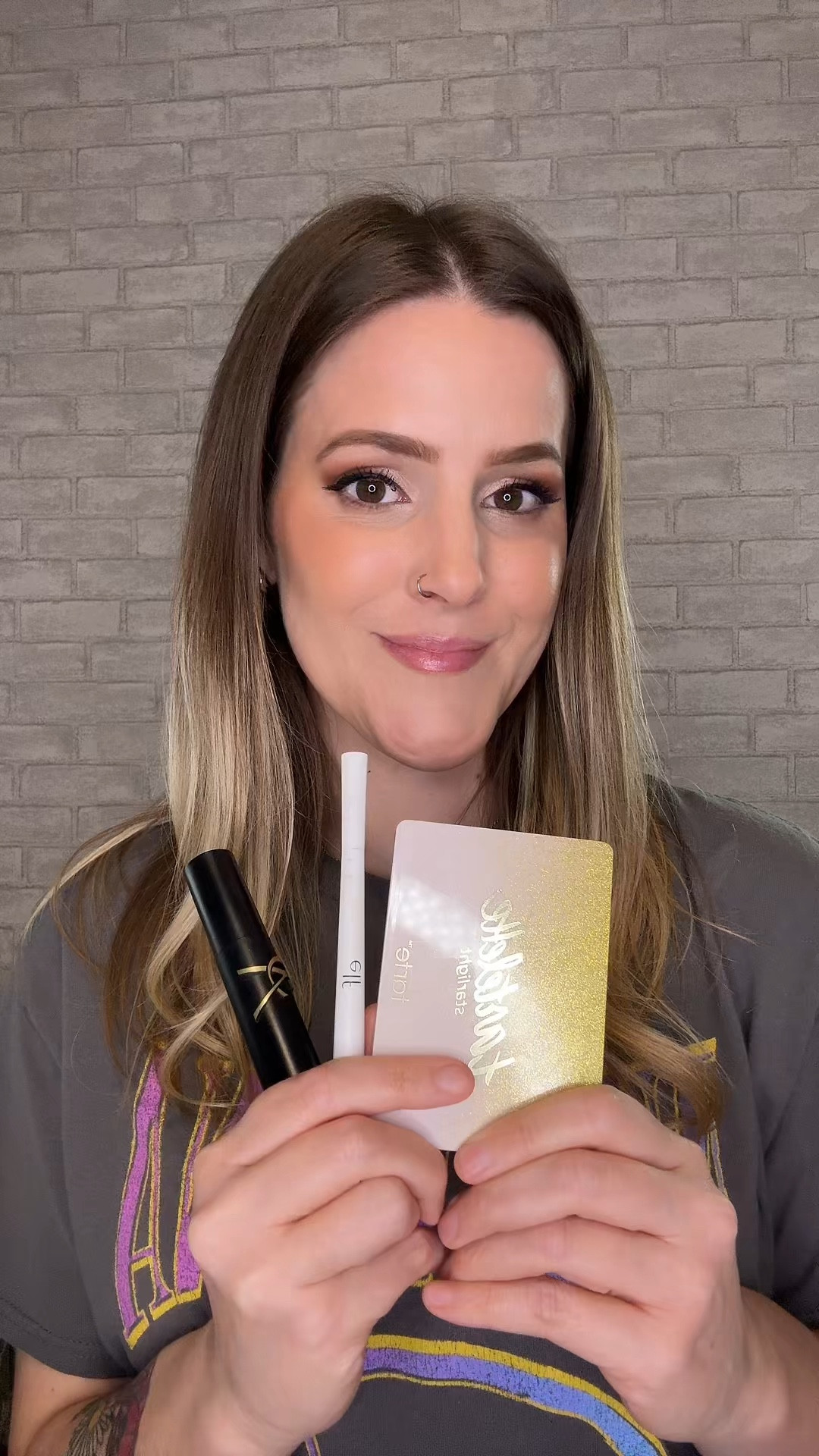 If you’ve never tried tarte cosmetics eyeshadow palettes you are missing out! They are a bit pricier but totally worth it in quality! Then I absolutely love my e.l.f. Cosmetics eyeliner pen! It has a super fine point which makes it so easy to create a nice sharp wing! Then my FAVORITE mascara right now is YSL Beauty Lash Clash! It has a fluffy traditional style wand that gives you length and volume! #tartecosmetics #elfcosmetics #YSLBeauty

#LTKbeauty