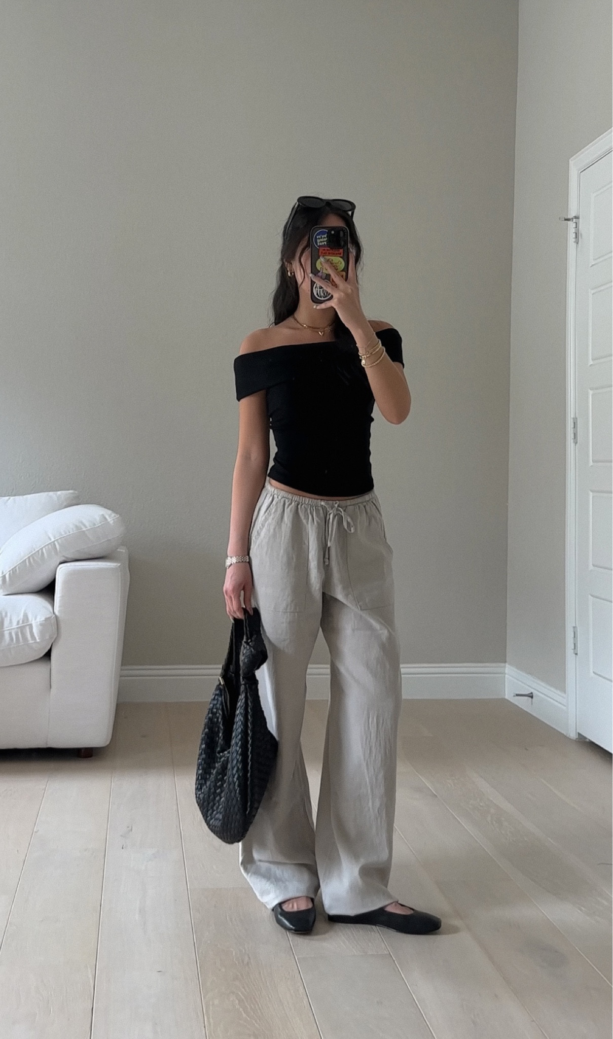 top size xs
pants size xxs 

#LTKShoeCrush #LTKFindsUnder50