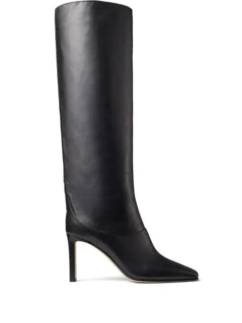 Mahesa 85mm leather boots | Farfetch (US)