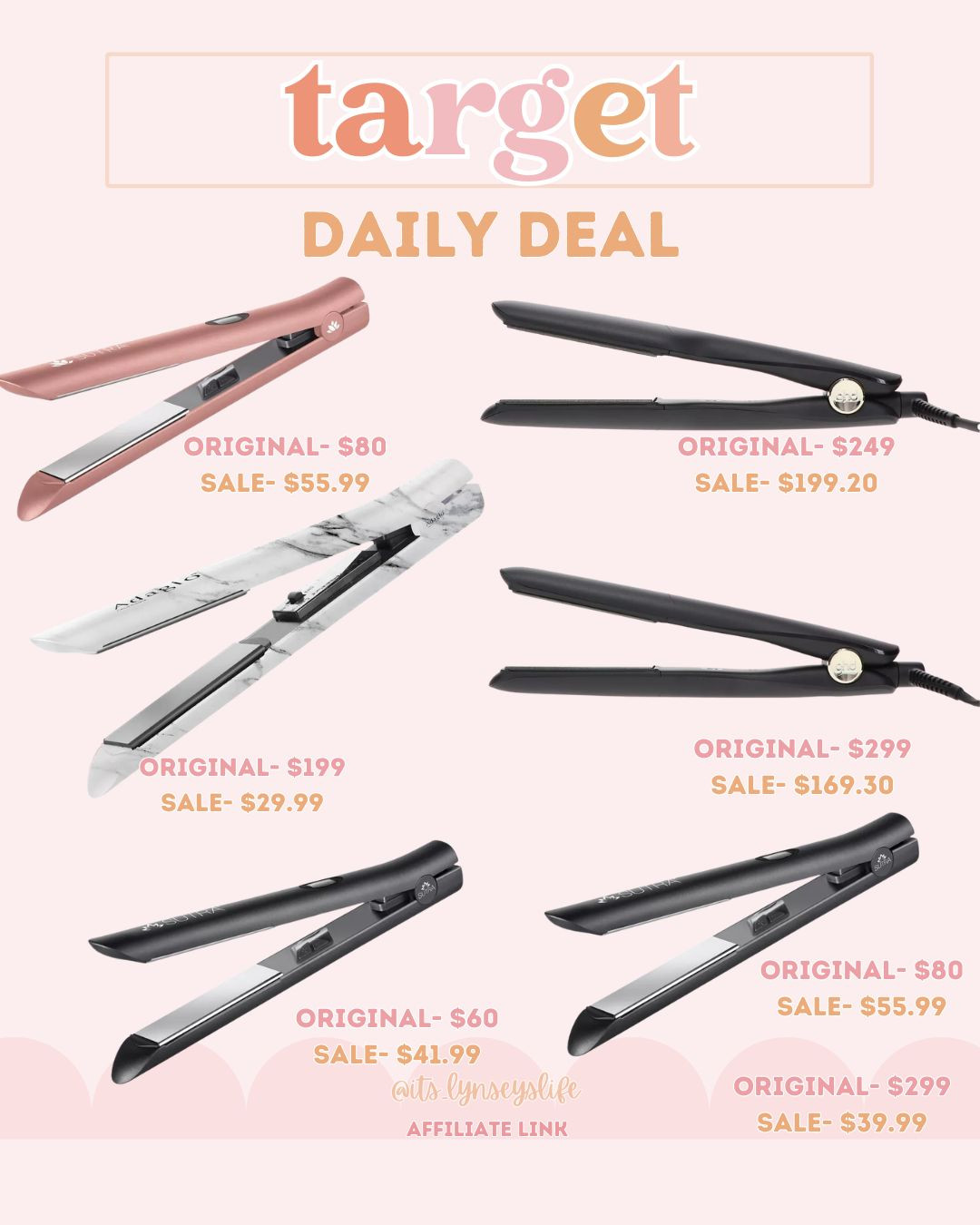 Target Daily Deals 11/14


Hair Tools | Hair Straightener | Hair Must Have | Gifts For Her | Hair Deals | Beauty Tools   

 #LTKGiftGuide #LTKSaleAlert #LTKBeauty