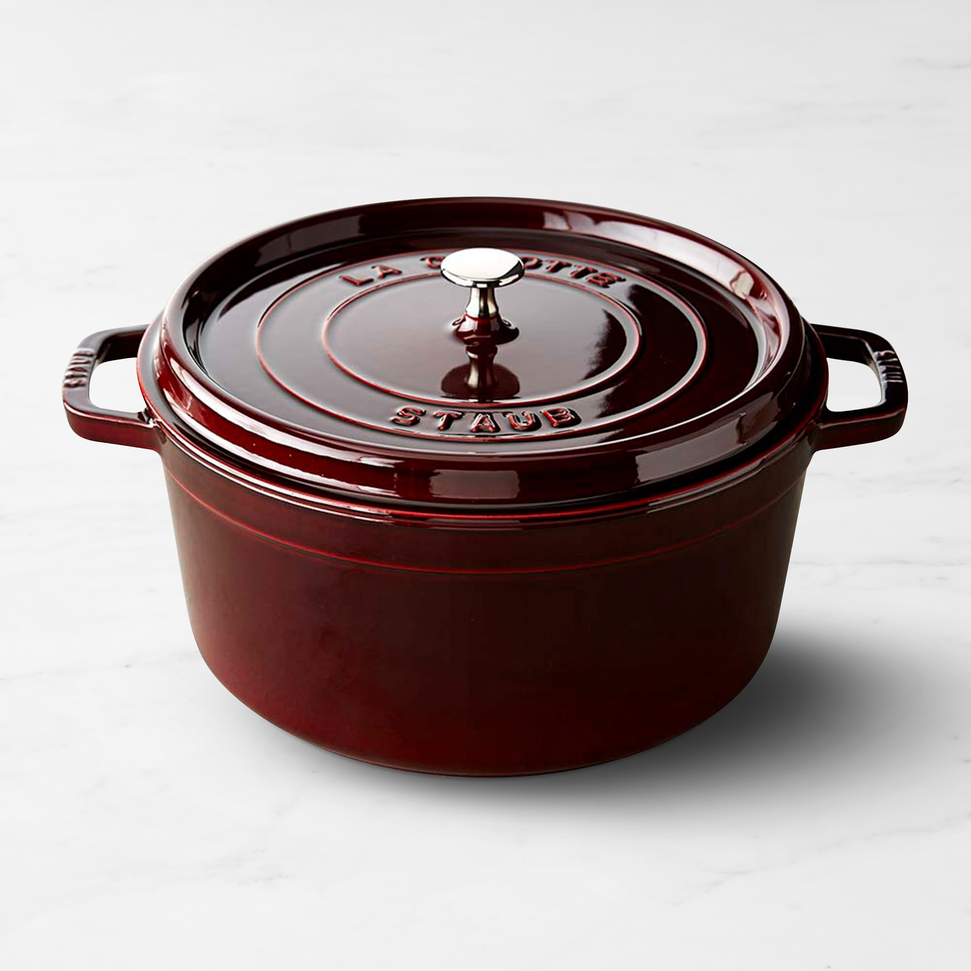 Staub Enameled Cast Iron Round Dutch Oven | Williams-Sonoma