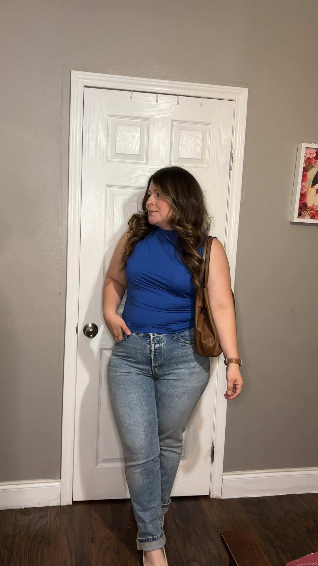 Simple Elevated Outfit perfect for church or brunch 💙

#LTKMidsize #LTKStyleTip #LTKFindsUnder50