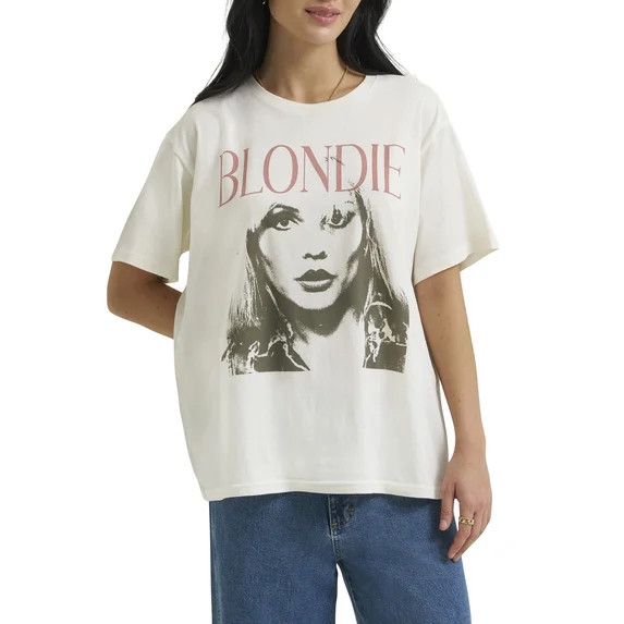 Lee® Women's Short Sleeve Blondie Graphic Band Tee | Walmart (US)