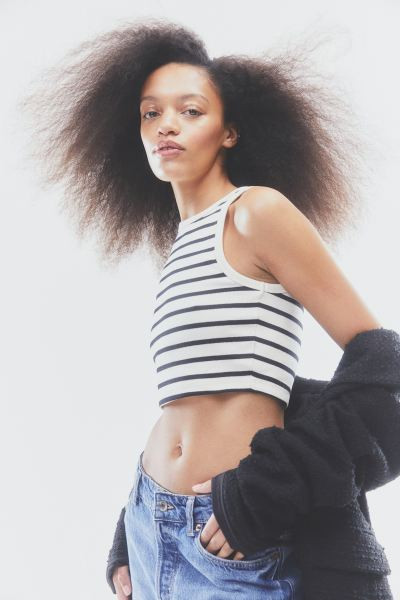 Cropped vest top | H&M (UK, MY, IN, SG, PH, TW, HK)