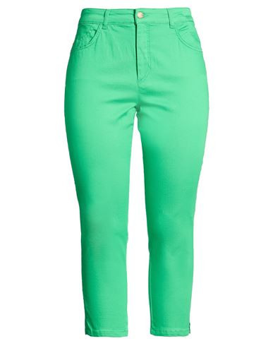 Marani Jeans Woman Pants Green Size 14 Cotton, Polyamide, Elastane | YOOX (US)