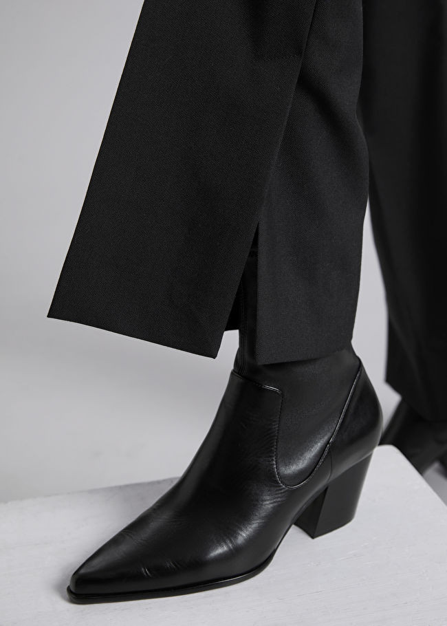 Pointed Leather Boots | & Other Stories US