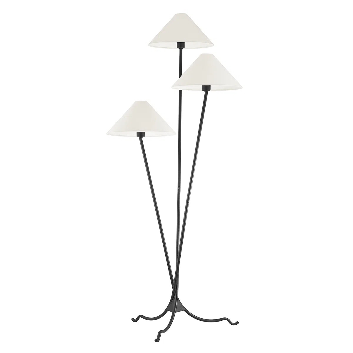 Cedar 3 Light Floor Lamp by Colin King for Troy Lighting | Wayfair North America