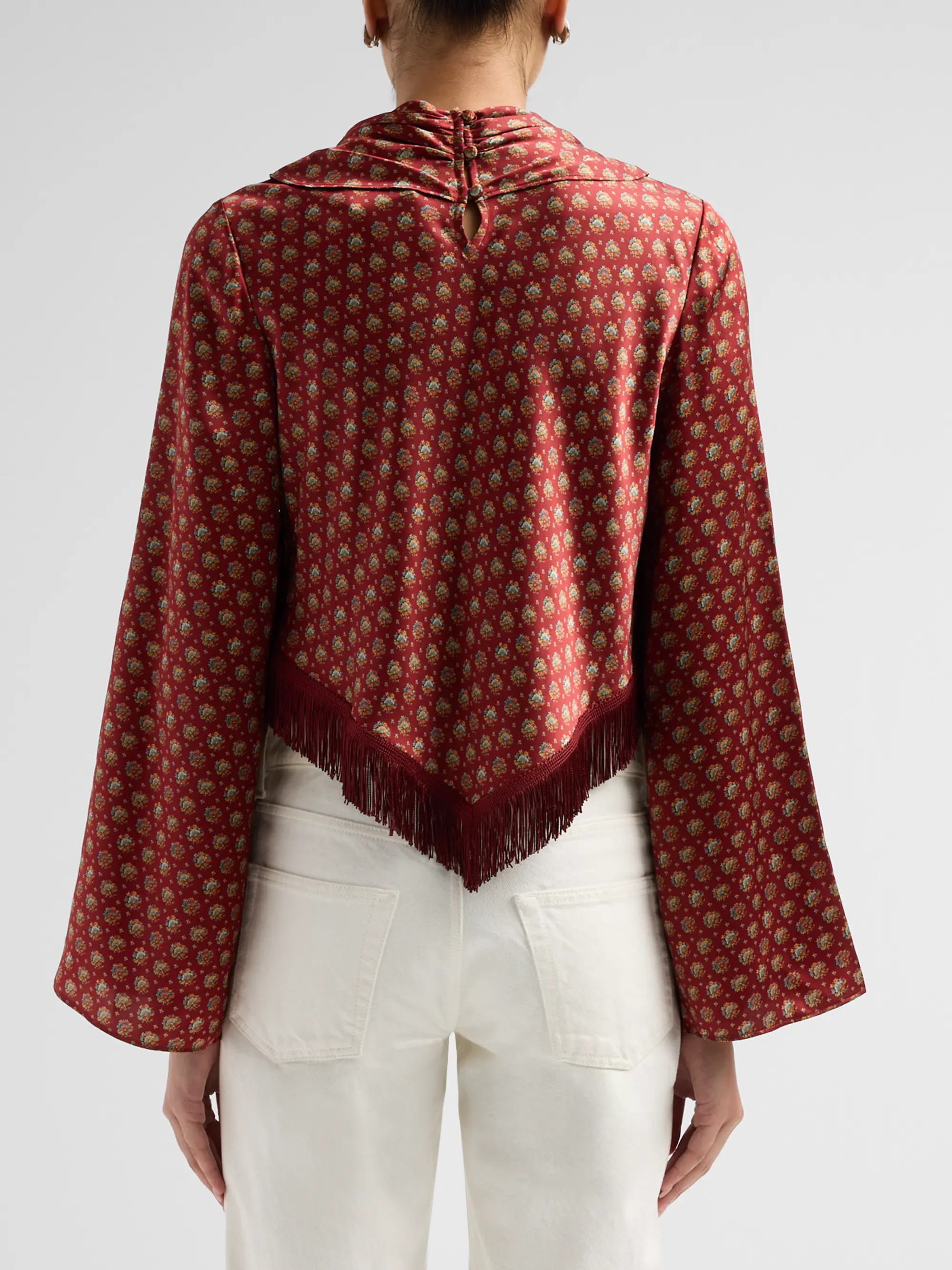D\u00d4EN Faustella Silk Top | Saks Fifth Avenue | Saks Fifth Avenue