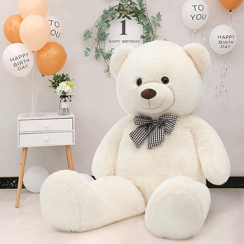MaoGoLan Life Size Giant Jumbo Teddy Bear 55 inch Big Stuffed Animals Chucky Plush Large Bear Gif... | Amazon (US)