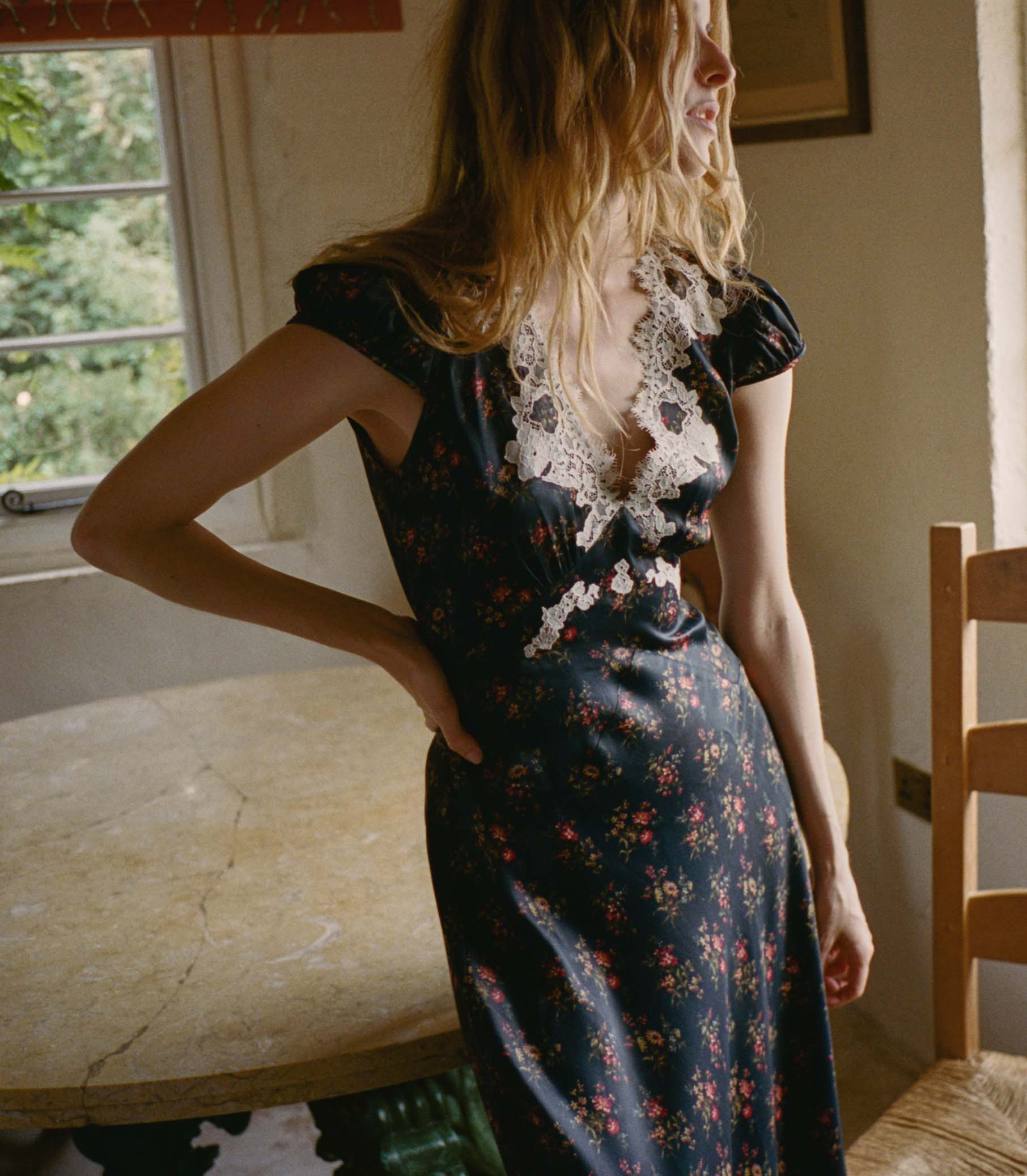 Coraline Dress - Fleur Du Palais | DÔEN | DOEN