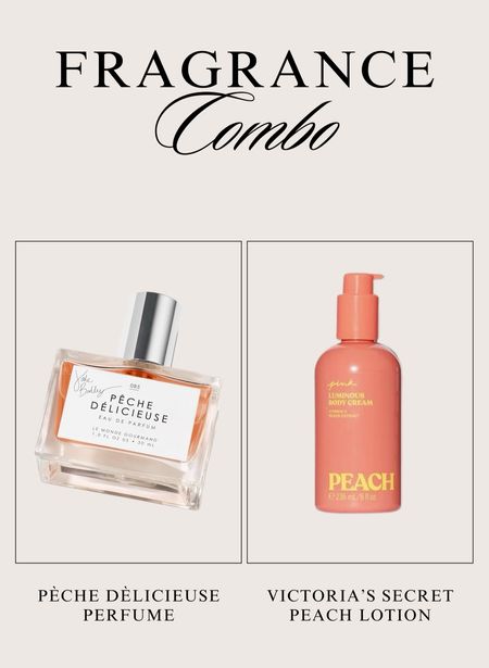 This perfume/lotion combo is sooo peachy perfect for this summer! It gives all the warm and peach scents. Get your nose on these!

perfume, summer outfit, travel outfit, fragrances, fragrance combo, parfum, vanilla perfume, scents

#LTKFindsUnder50 #LTKBeauty #LTKFindsUnder100