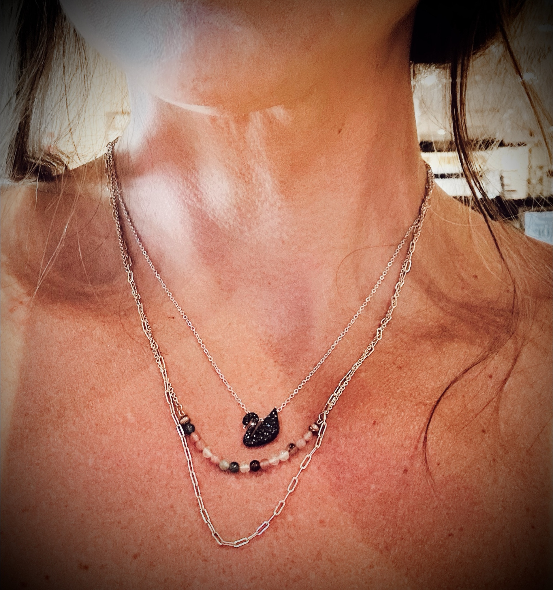 This necklace🦢….little reminder that you can be both soft and strong, both elegant and bold — and that your uniqueness is your superpower.

#LTKFindsUnder100 #LTKStyleTip #LTKBeauty