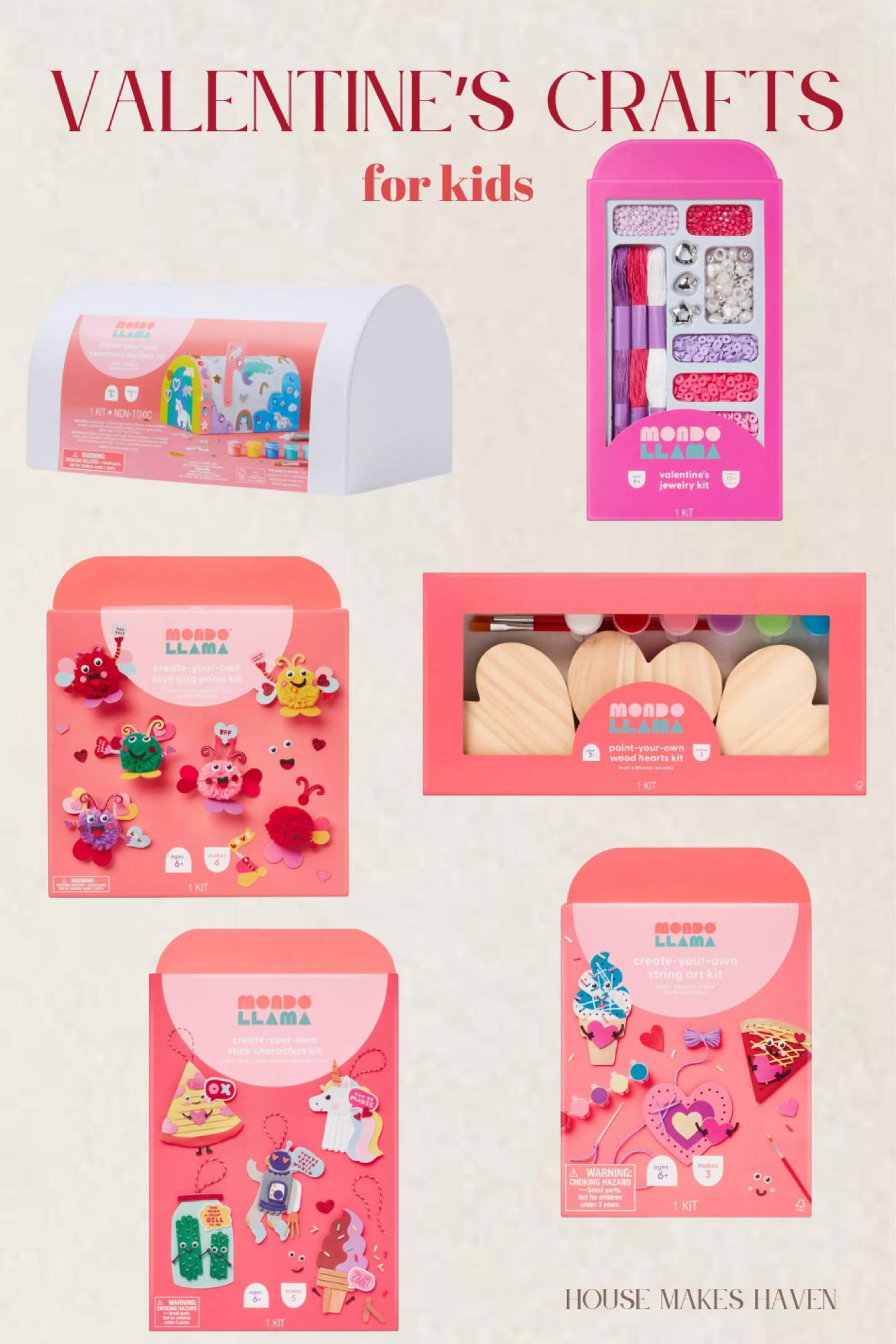 Valentine’s crafts for kids! All under $5 and still in stock!

#LTKSeasonal #LTKKids #LTKHome