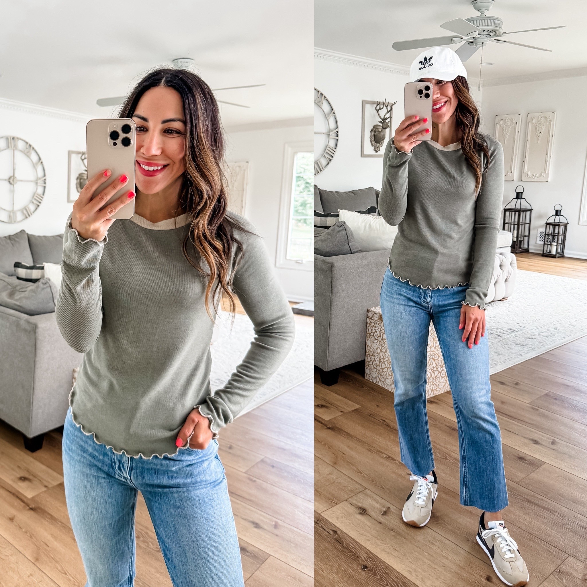 Code Tammy10. 26 jeans. Small long sleeve tee

#LTKFindsUnder50 #LTKOver40