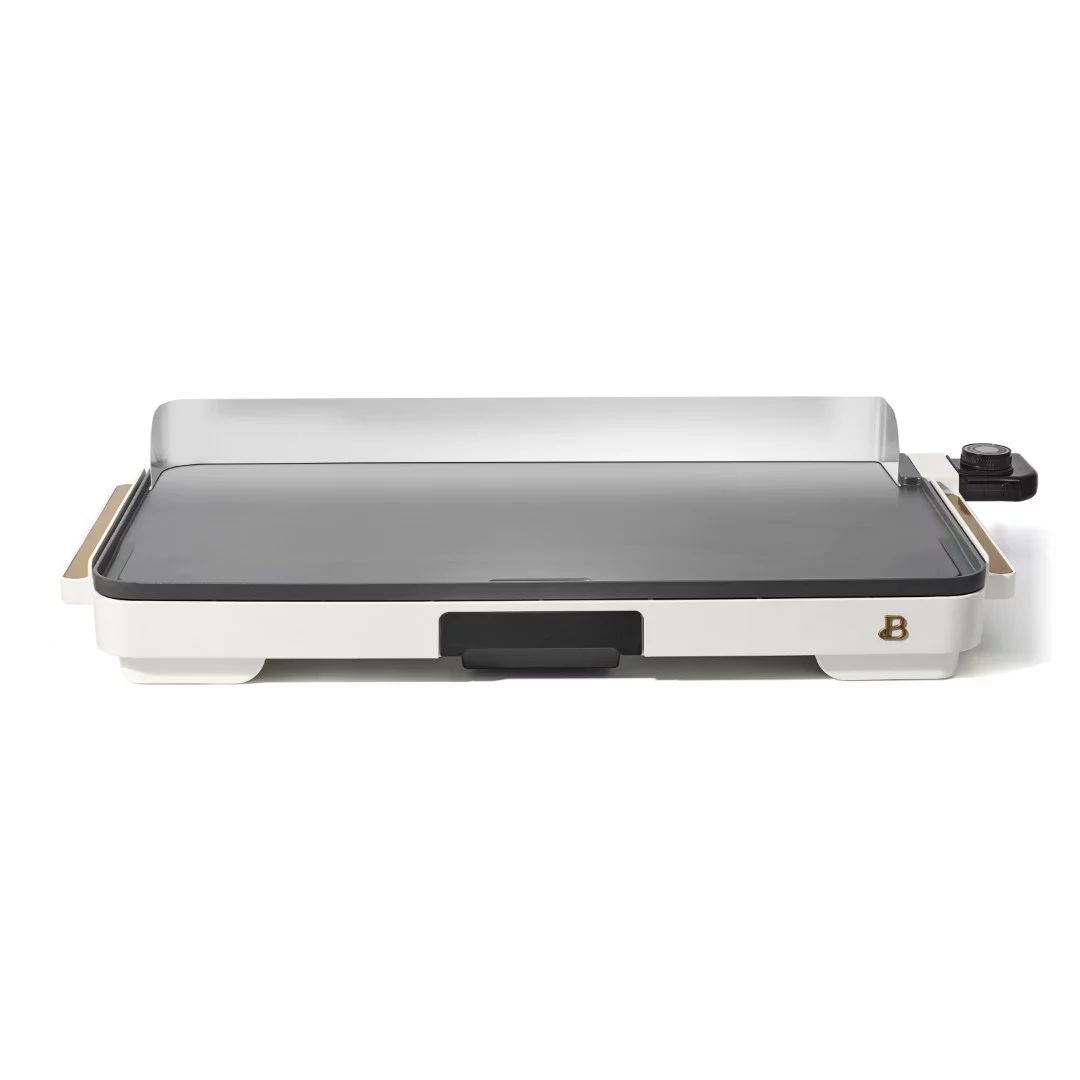 Beautiful 12" x 22" Extra Large Griddle, White Icing by Drew Barrymore - Walmart.com | Walmart (US)
